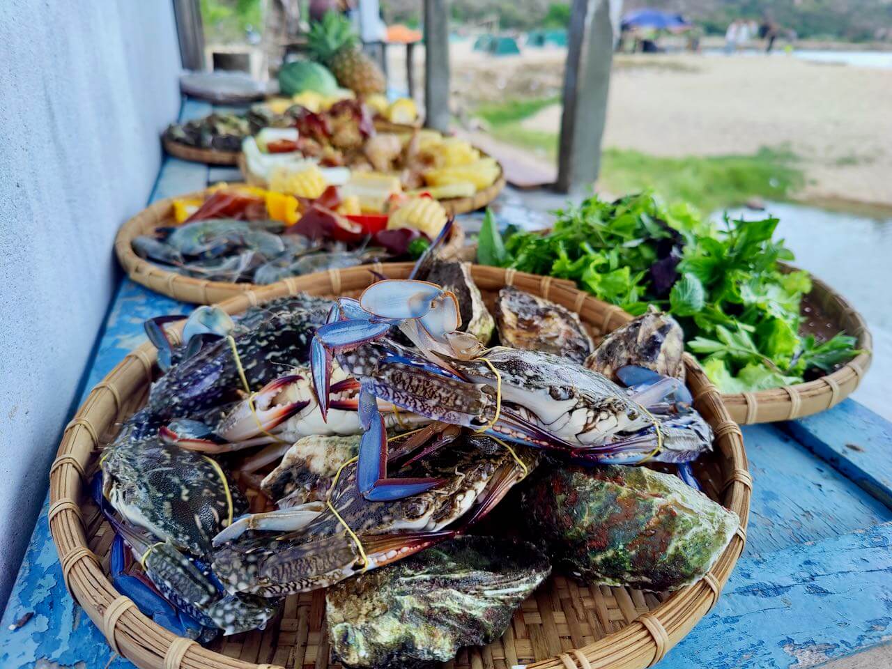 BBQ of Crab And Meats